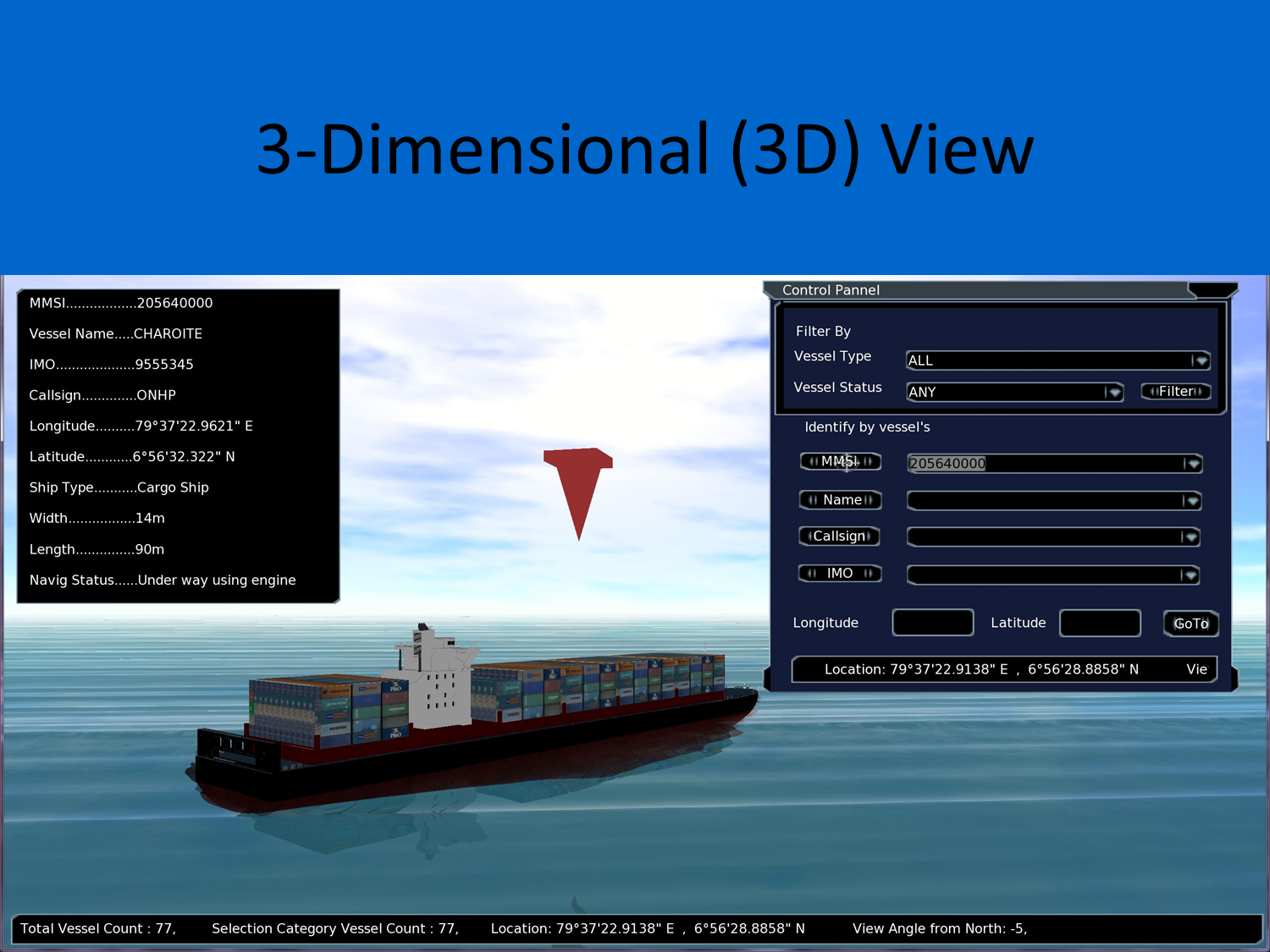 Siyara 3D viewer interface with live control panel.