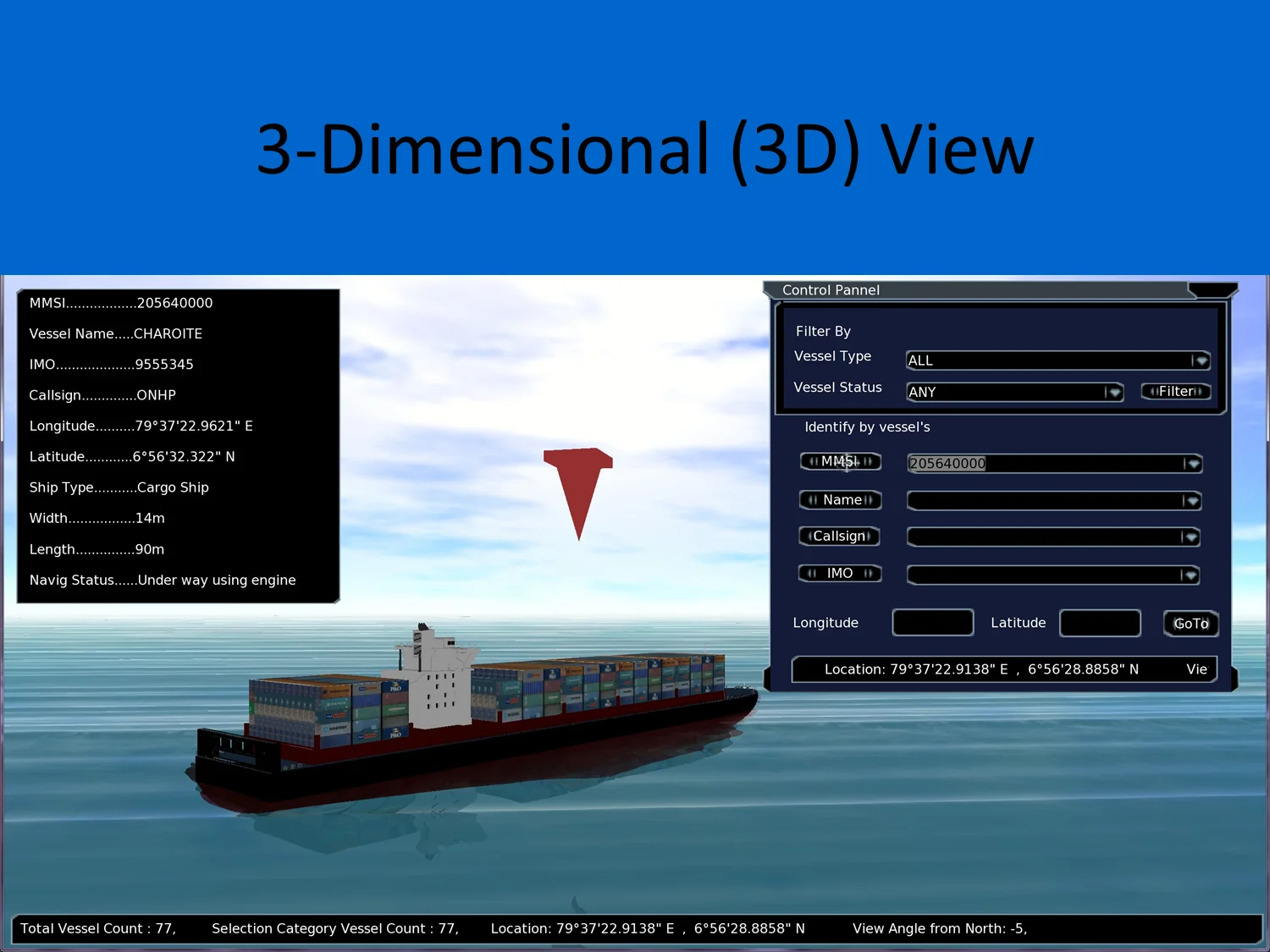 Siyara 3D viewer interface with live control panel.