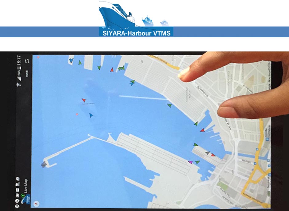 Siyara mobile viewer for on-the-go traffic awareness.